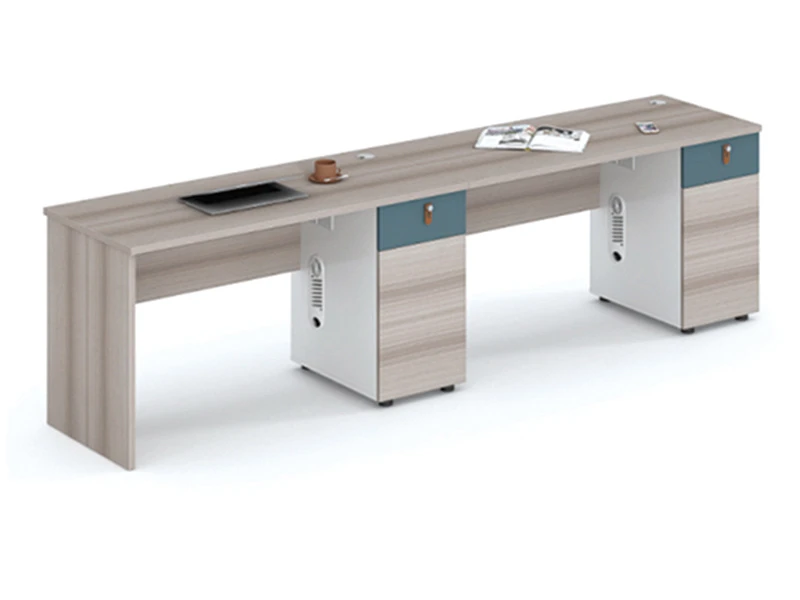 Escritorio para computadora moderno con gabinete lateral - LP-A0912