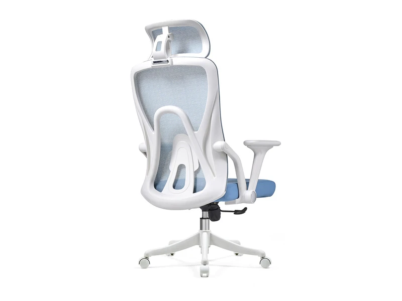 Silla de oficina ergon&oacute;mica de malla con reposacabezas ajustable: 2428A