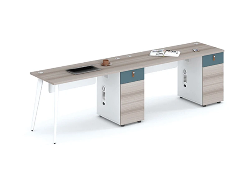 Escritorio para computadora moderno con gabinete lateral - LP-A0912