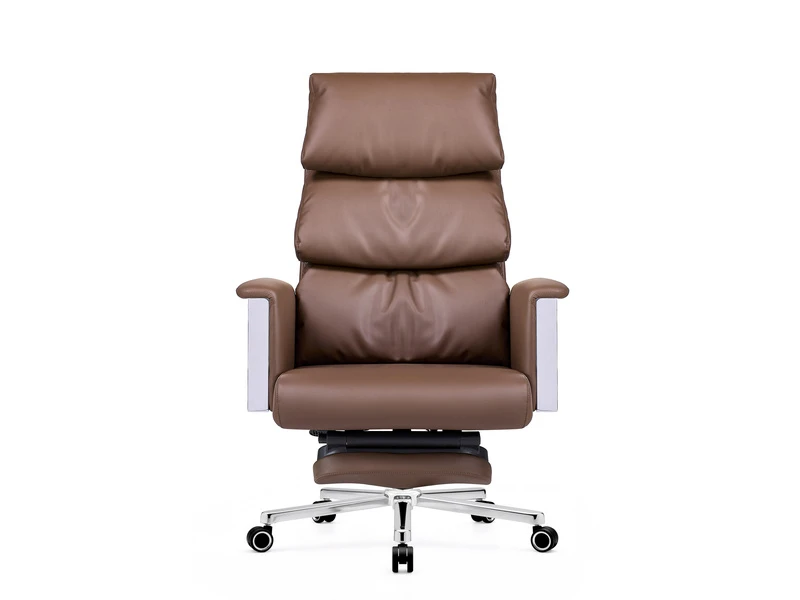Silla de oficina ejecutiva reclinable de lujo con Reposapi&eacute;s - 2420A