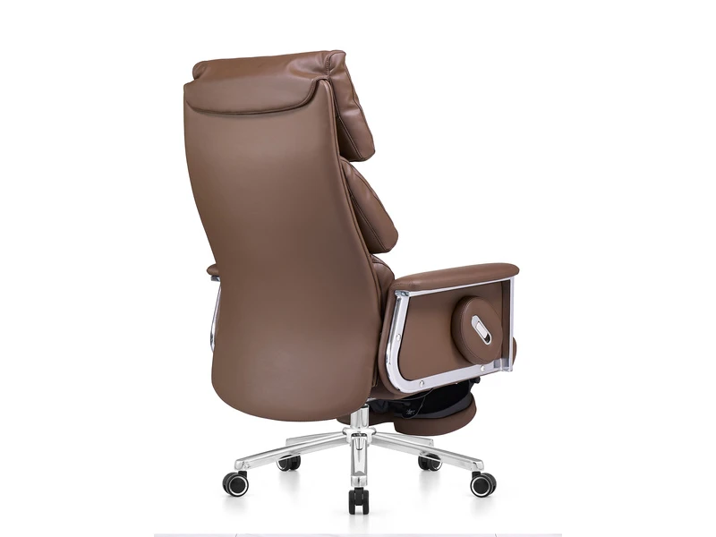 Silla de oficina ejecutiva reclinable de lujo con Reposapi&eacute;s - 2420A