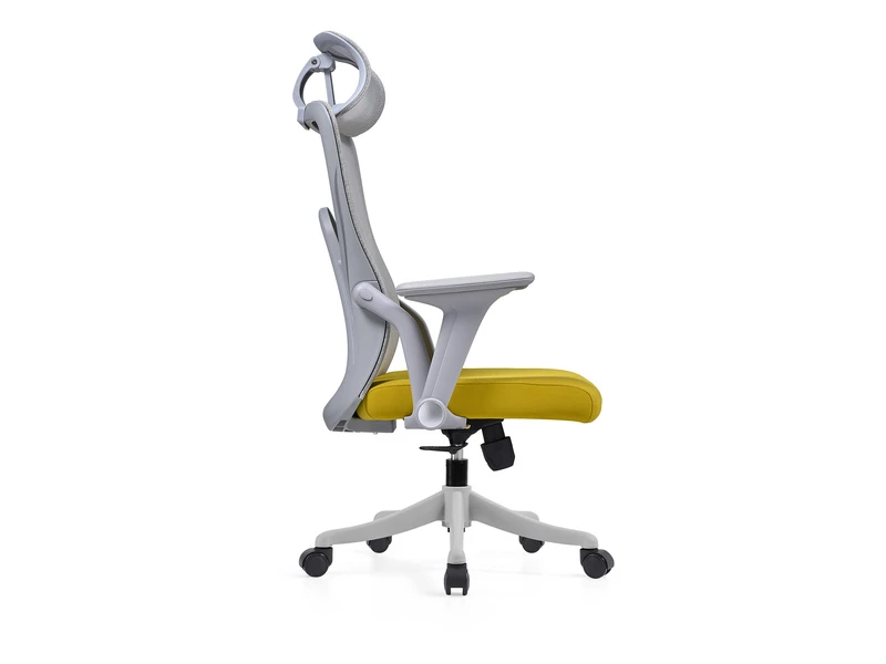 Silla de oficina ergon&oacute;mica de malla con reposacabezas ajustable: 2428A