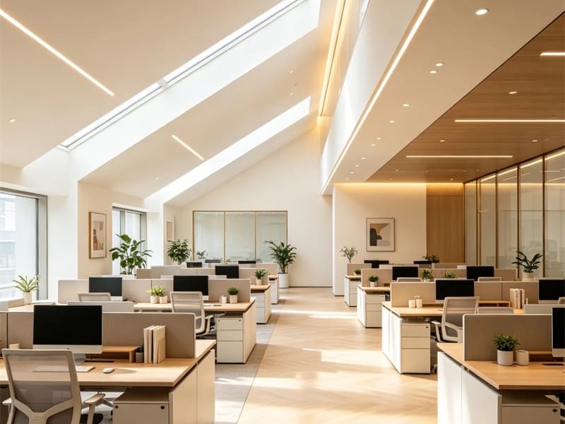 Solución de mobiliario de oficina para espacios de trabajo de agencias creativas en Guangzhou 