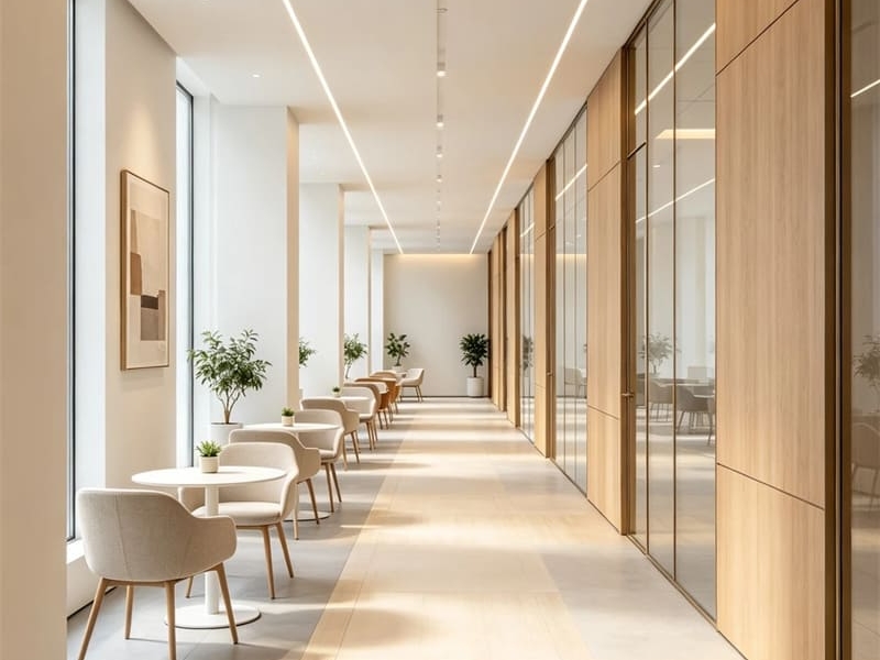 Solución de mobiliario de oficina para espacios de trabajo de agencias creativas en Guangzhou