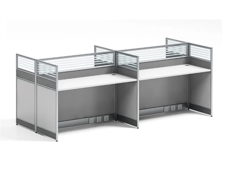 Escritorio modular para estaci&oacute;n de trabajo con partici&oacute;n | Cub&iacute;culos de oficina de tareas