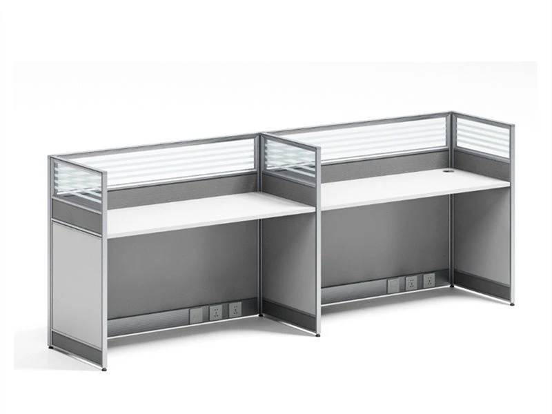 Escritorio modular para estaci&oacute;n de trabajo con partici&oacute;n | Cub&iacute;culos de oficina de tareas