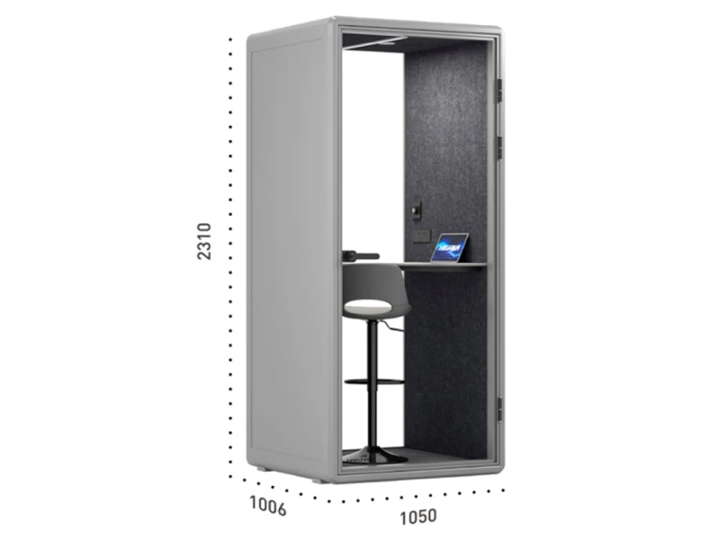 S M&oacute;dulos y m&oacute;dulos de oficina modulares Cabinas de trabajo privadas-8