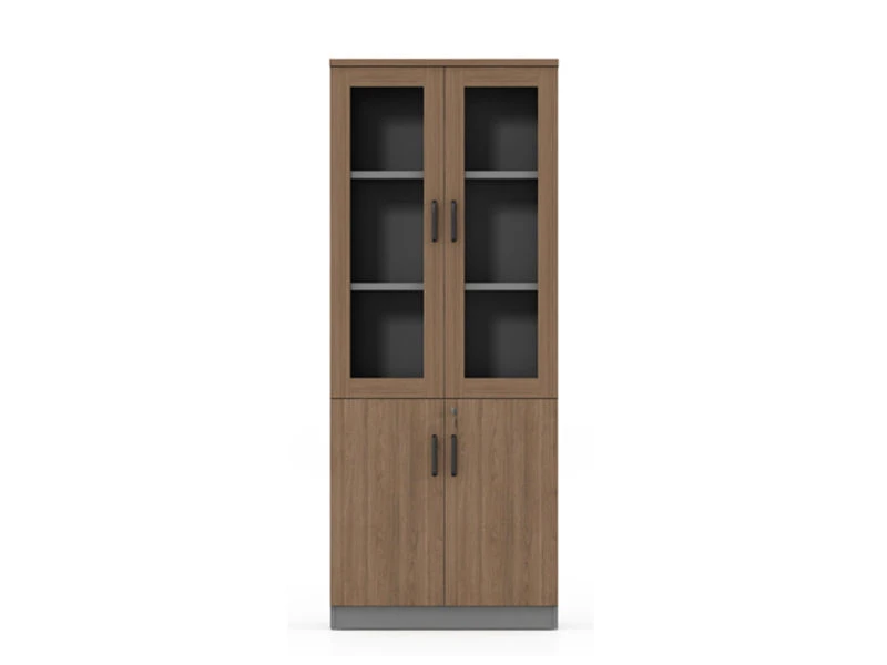 Archivadores altos de madera con casillero | Soluci&oacute;n de almacenamiento de archivos