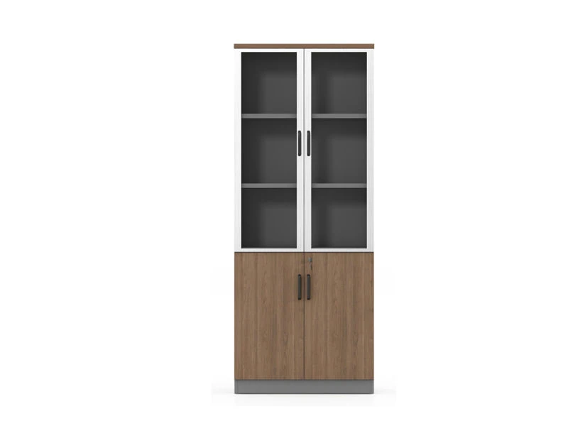 Archivadores altos de madera con casillero | Soluci&oacute;n de almacenamiento de archivos