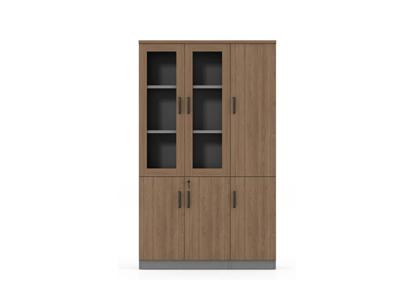 Archivadores altos de madera con casillero | Soluci&oacute;n de almacenamiento de archivos