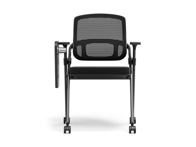 Silla y silla de sala de conferencias Asientos para sala de entrenamiento con ruedas