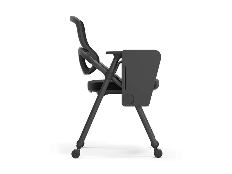 Silla y silla de sala de conferencias Asientos para sala de entrenamiento con ruedas