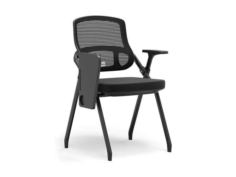 Silla y silla de sala de conferencias Asientos para sala de entrenamiento con ruedas