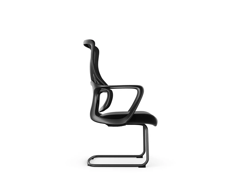 Silla para visitantes con respaldo medio | Sillas de invitados de oficina de malla