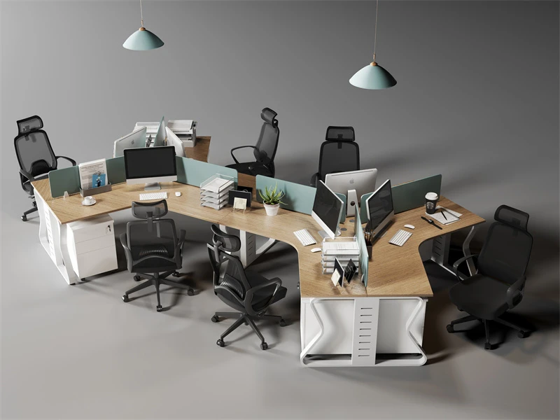 Silla de escritorio de oficina ergon&oacute;mica de malla con respaldo alto y soporte lumbar