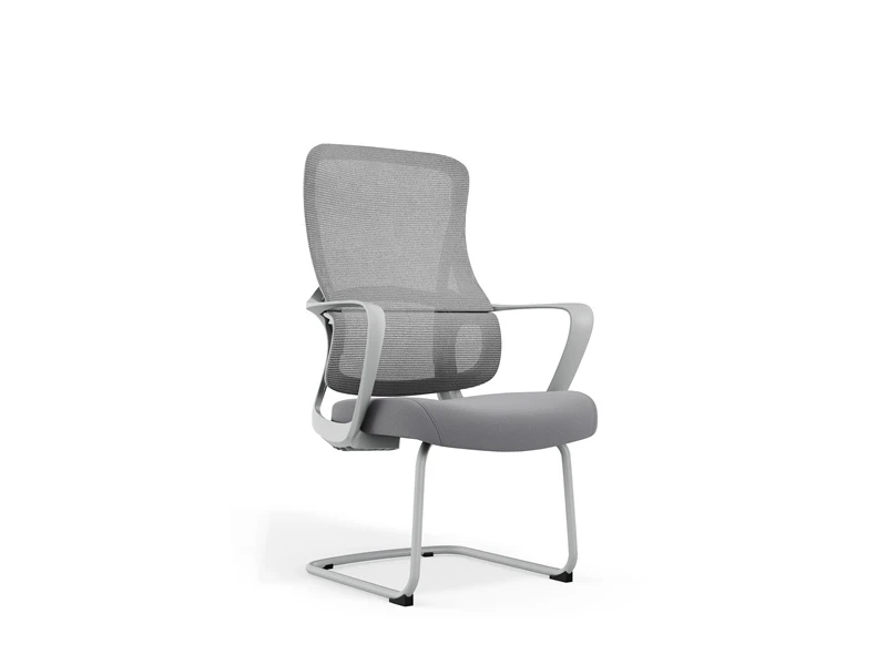 Silla para visitantes con respaldo medio | Sillas de invitados de oficina de malla