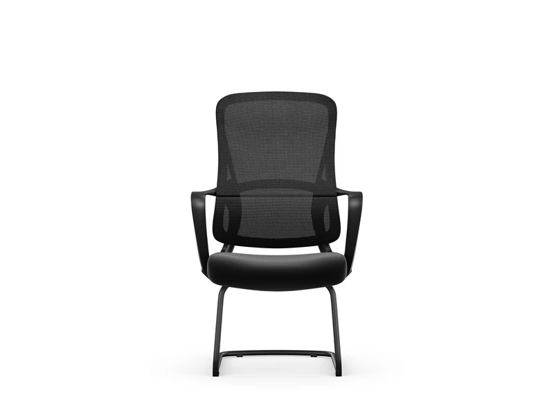 Silla para visitantes con respaldo medio | Sillas de invitados de oficina de malla