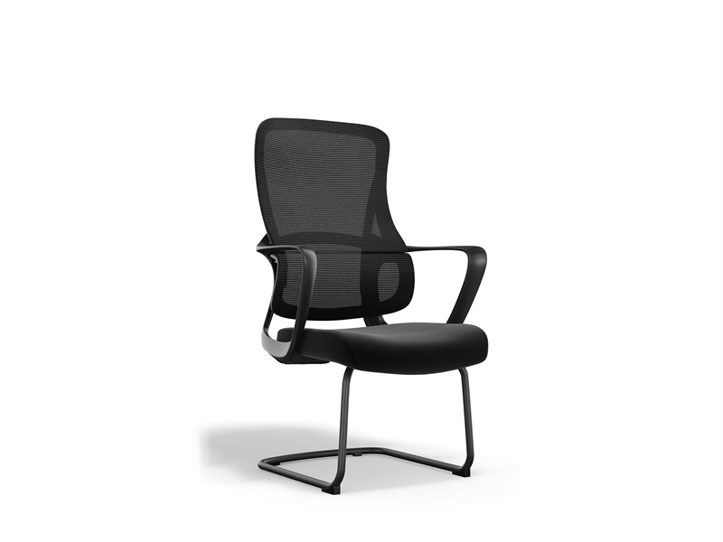 Silla para visitantes con respaldo medio | Sillas de invitados de oficina de malla