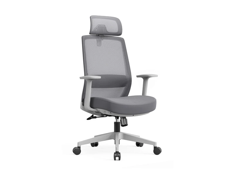 Silla para computadora con respaldo alto | Silla de escritorio de oficina con brazos