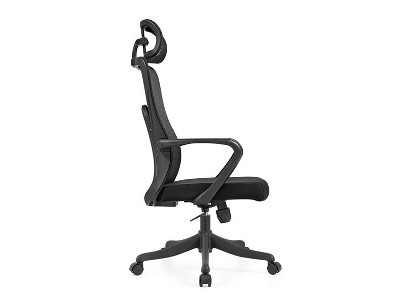 Silla de oficina con respaldo alto y reposacabezas | Asientos de tarea