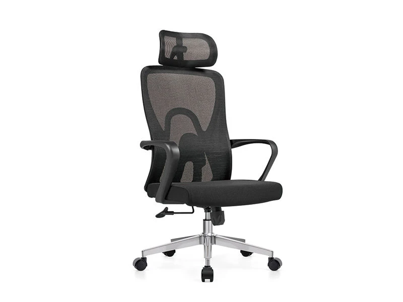 Silla de oficina con respaldo alto y reposacabezas | Asientos de tarea