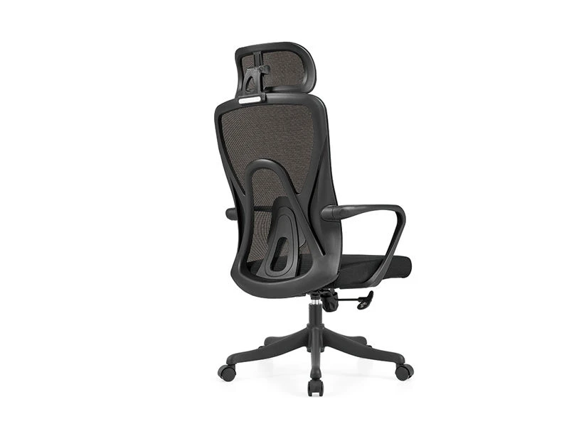 Silla de oficina con respaldo alto y reposacabezas | Asientos de tarea