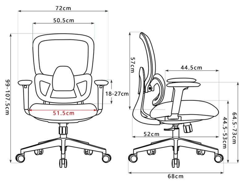 Proveedores y proveedores de sillas operativas ergon&oacute;micas de oficina Fabricantes