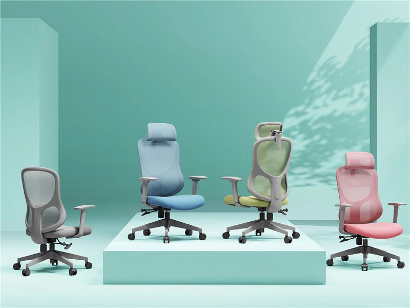 Silla operativa ergon&oacute;mica multifuncional para distribuidor de muebles de oficina