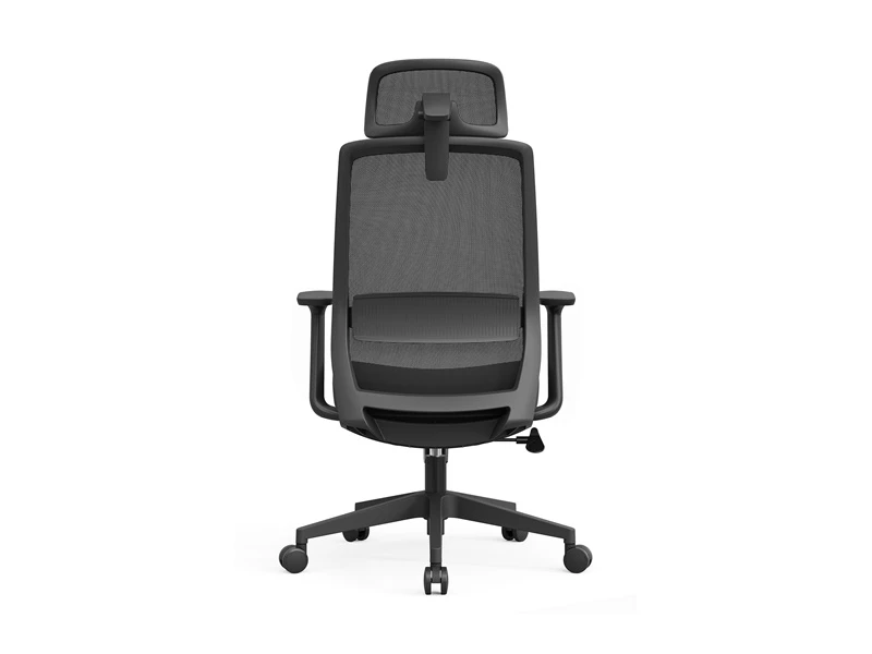 Silla para computadora con respaldo alto | Silla de escritorio de oficina con brazos