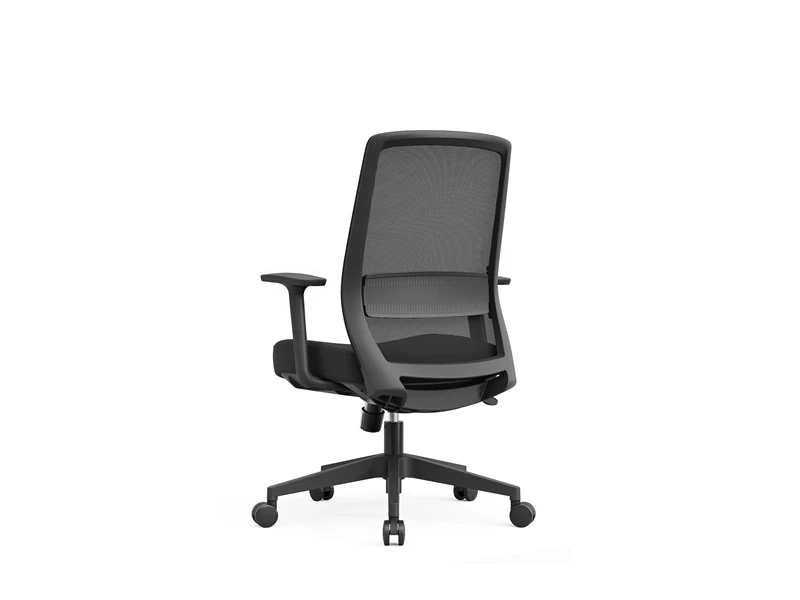 Silla operativa moderna de tela tapizada con ruedas | Mejor asiento para el lugar de trabajo