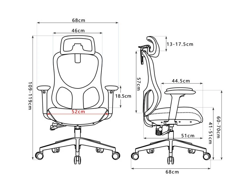 Sillas de escritorio para directivos | Sillas operativas ergon&oacute;micas ejecutivas
