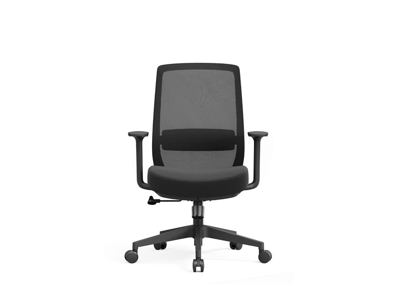 Silla operativa moderna de tela tapizada con ruedas | Mejor asiento para el lugar de trabajo