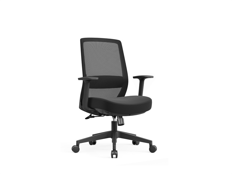Silla operativa moderna de tela tapizada con ruedas | Los mejores asientos para el lugar de trabajo