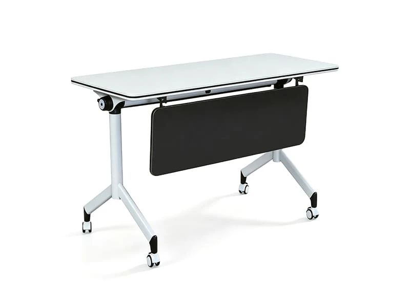 Mesa de entrenamiento nido abatible con ruedas para salas de reuniones