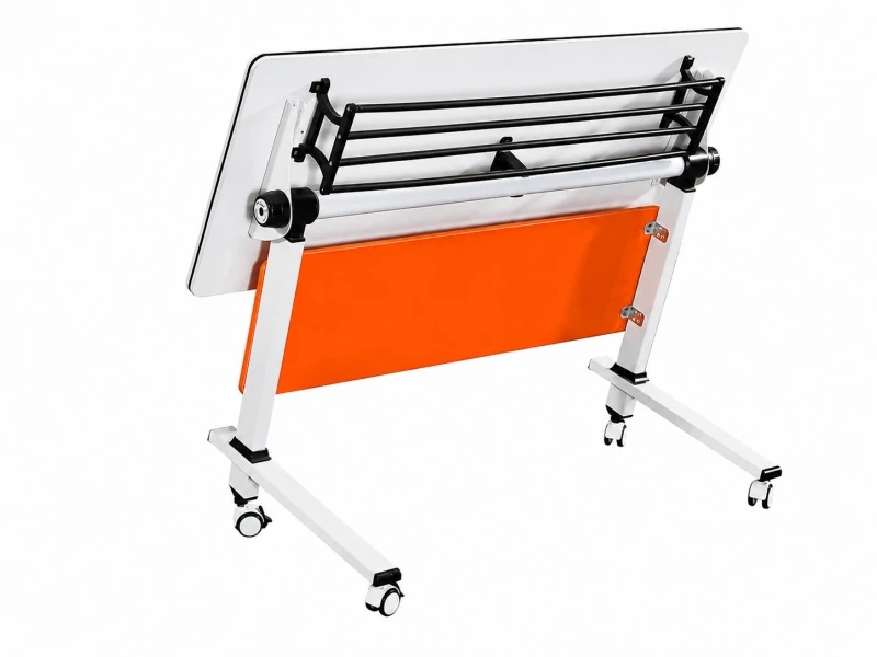 Mesa de entrenamiento nido abatible con ruedas para espacios flexibles