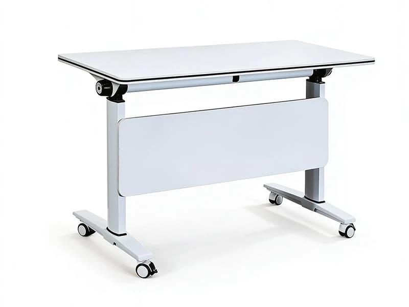 Mesa de entrenamiento nido abatible con ruedas para oficina