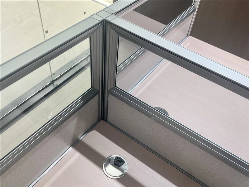 Mesa de cub&iacute;culo de oficina moderna | Estaci&oacute;n de trabajo modular para varias personas
