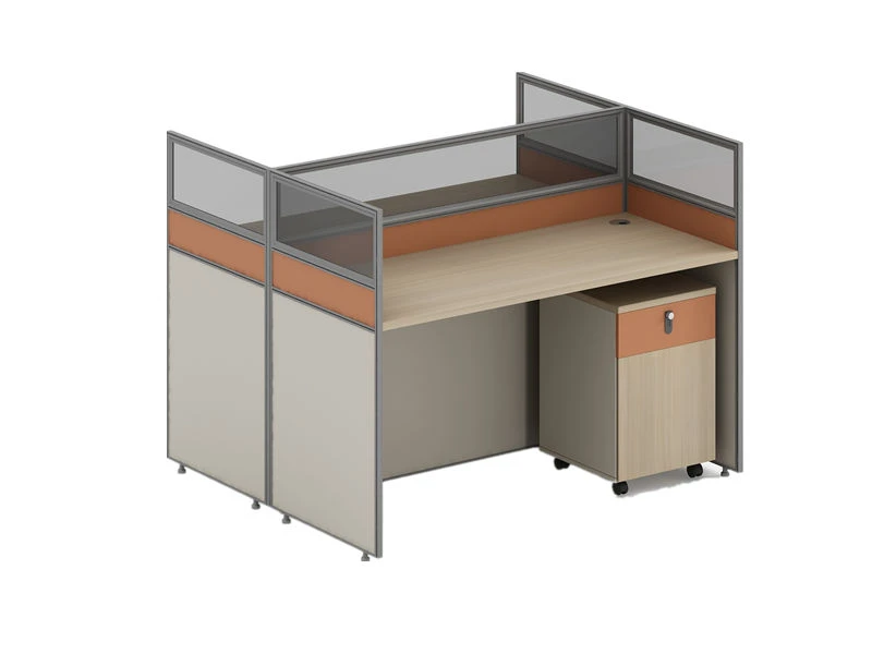 Mesa de cub&iacute;culo de oficina moderna | Estaci&oacute;n de trabajo modular para varias personas