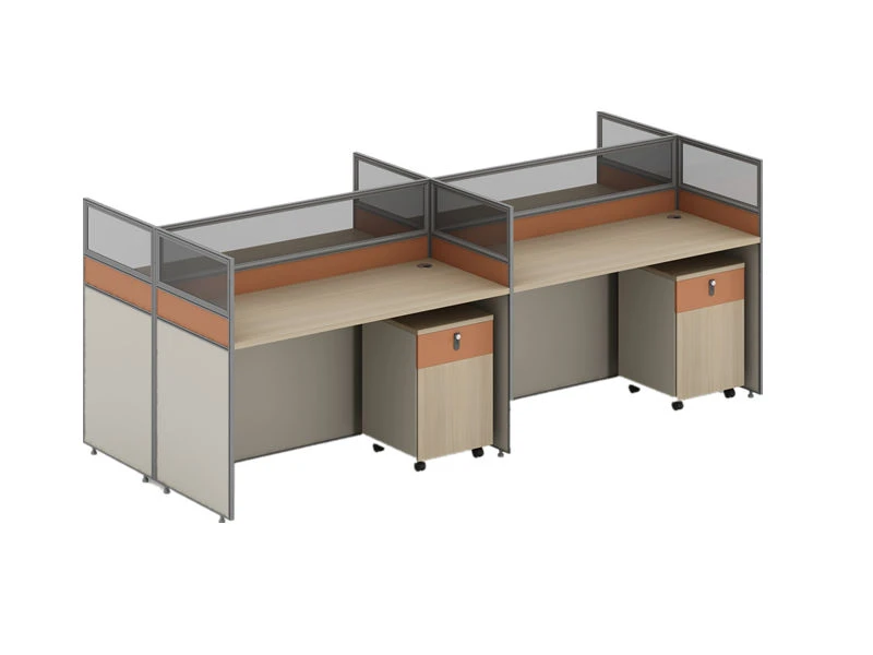 Mesa de cub&iacute;culo de oficina moderna | Estaci&oacute;n de trabajo modular para varias personas