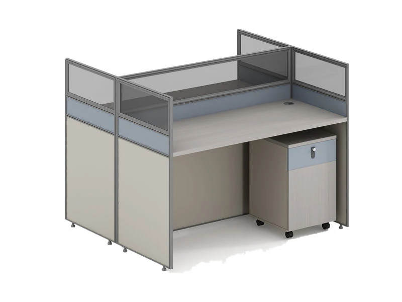 Mesa de cub&iacute;culo de oficina moderna | Estaci&oacute;n de trabajo modular para varias personas