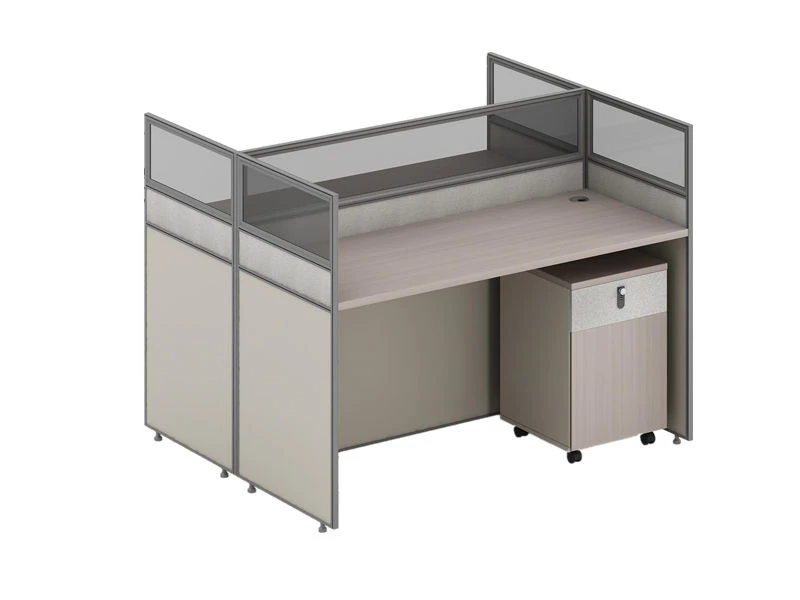 Mesa de cub&iacute;culo de oficina moderna | Estaci&oacute;n de trabajo modular para varias personas