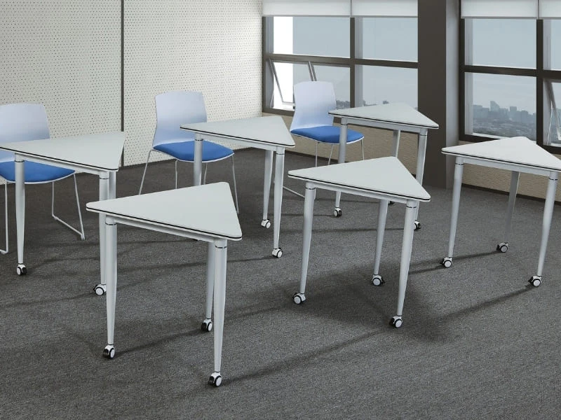 Mesa de entrenamiento moderna | Mesa de conferencias plegable modular para oficina