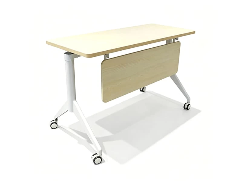 Mesas apilables plegables Flip Top Table con sistema de bisagras triangulares