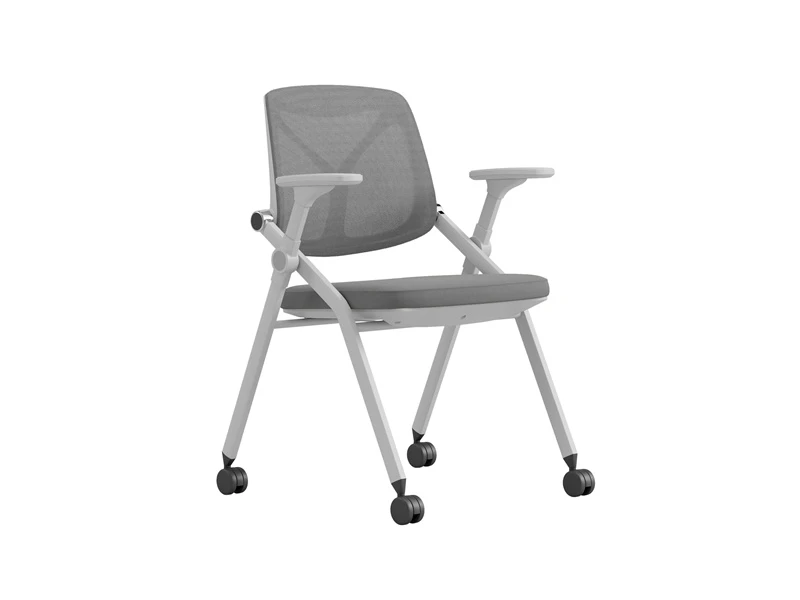 Sillas blancas para sala de conferencias con ruedas | Silla de oficina