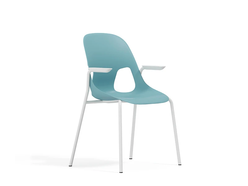 Silla de entrenamiento apilable de pl&aacute;stico minimalista | Asientos del apilador
