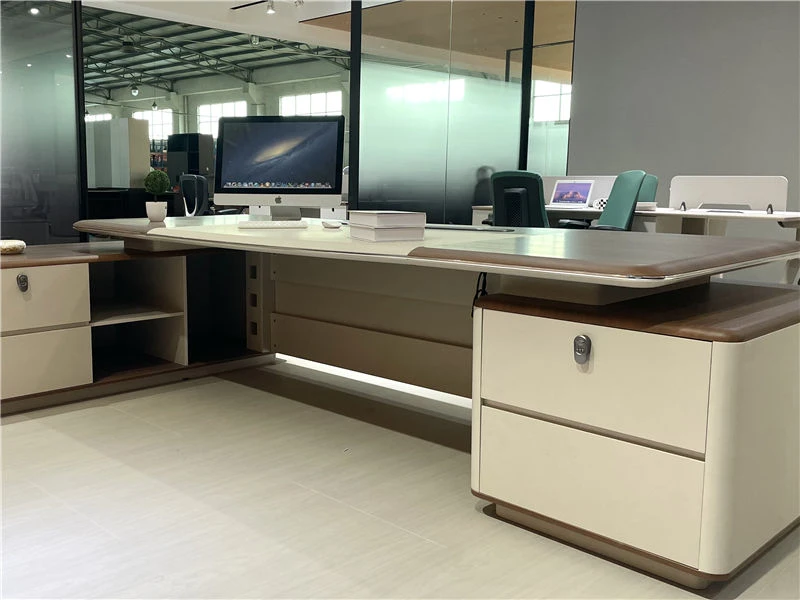 Escritorios de oficina ejecutivos de alta gama para oficinas modernas