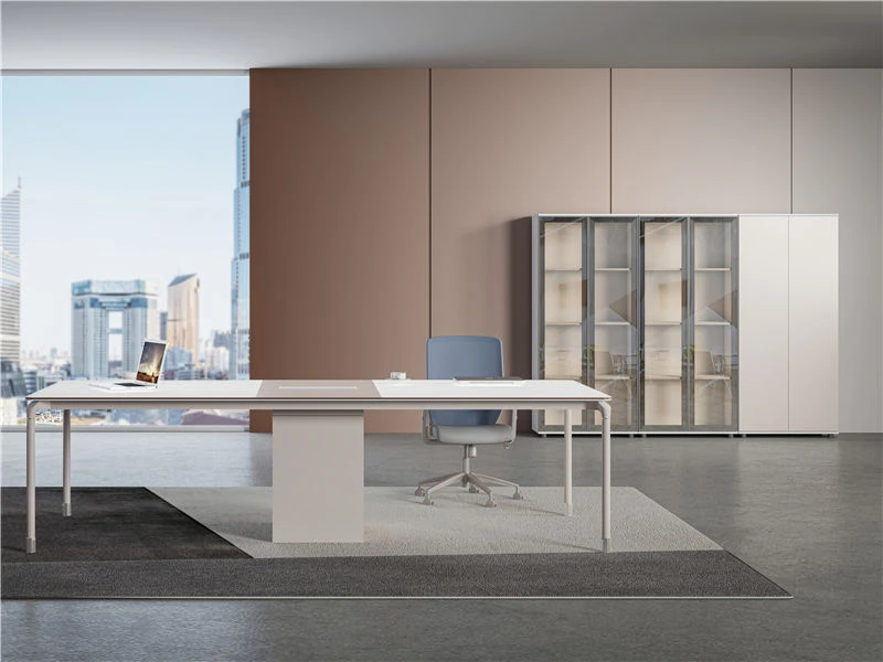 Gabinetes de almacenamiento de archivos blancos para oficina | Archivador aparador gris