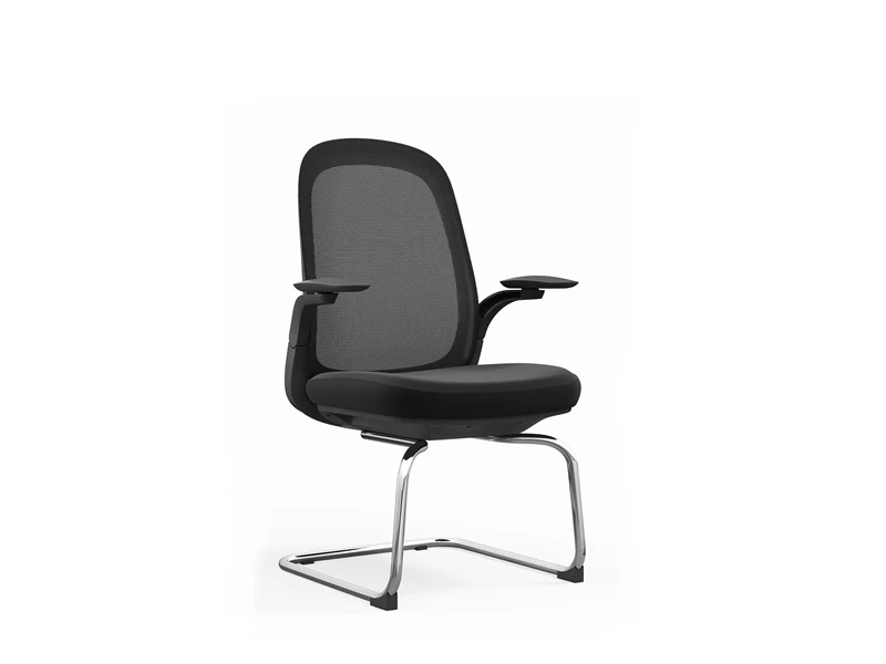 Sillas modernas para sala de conferencias y oficinas con reposabrazos abatibles
