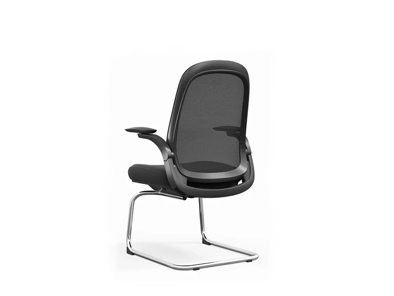 Sillas modernas para sala de conferencias y oficinas con reposabrazos abatibles