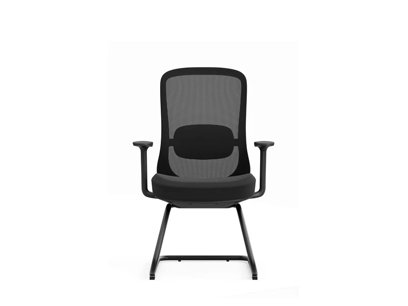 Sillas modernas para invitados de oficina con soporte lumbar ajustable